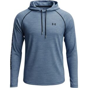 Under Armour Tech 2.0 Blue Space Dye Hooded Long Sleeve Shirt Women's Medium